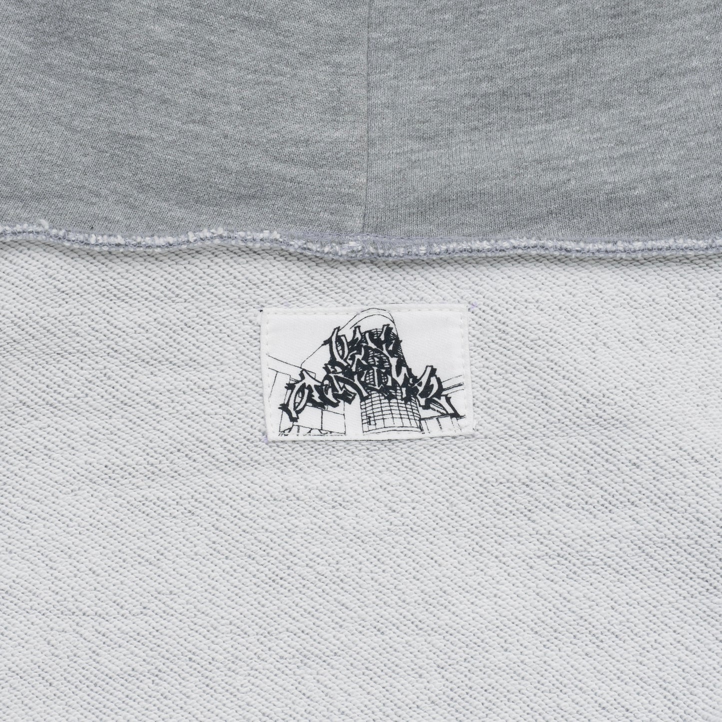 World wide sweat hoodie(Grey)