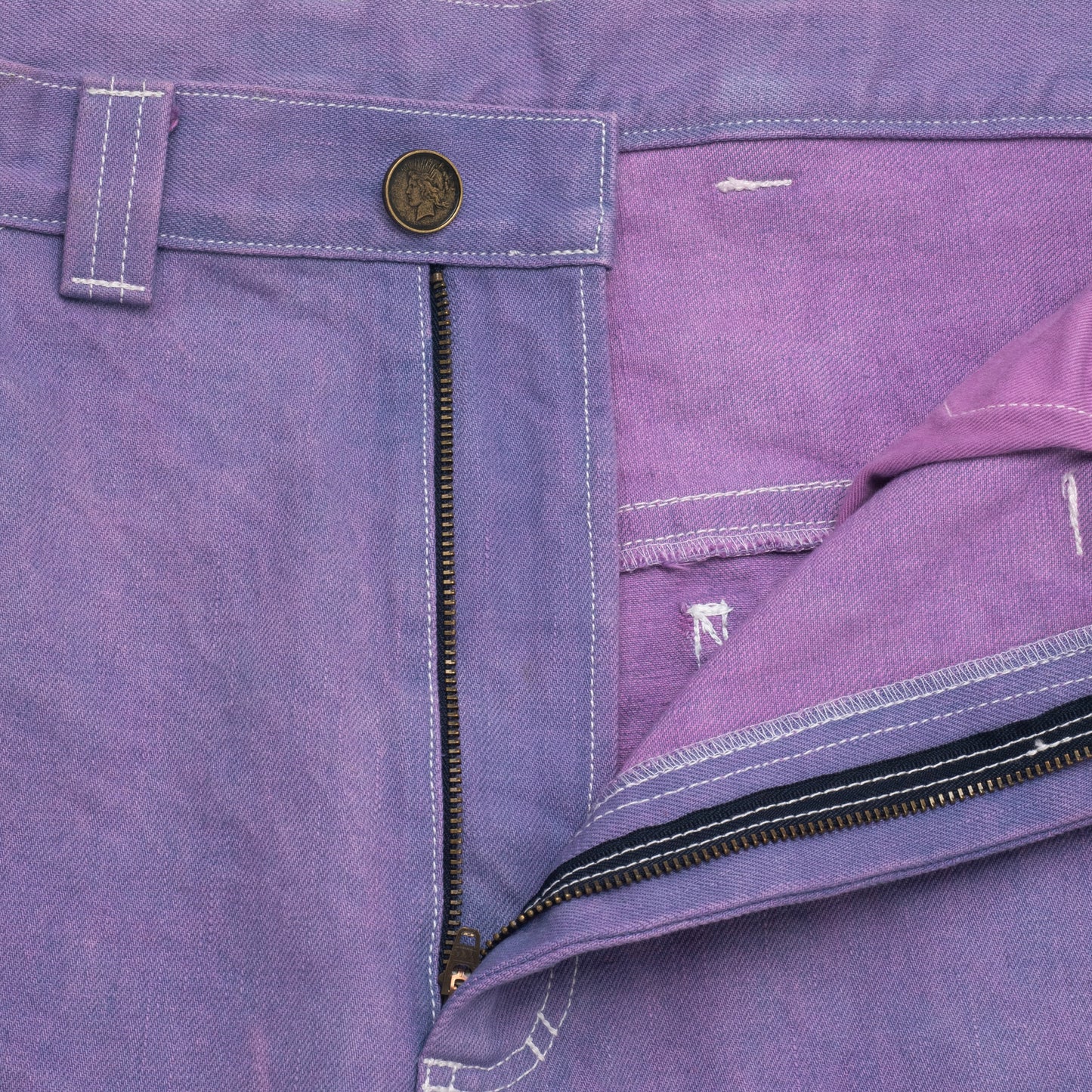 OYG Original Purple baggy denim trousers