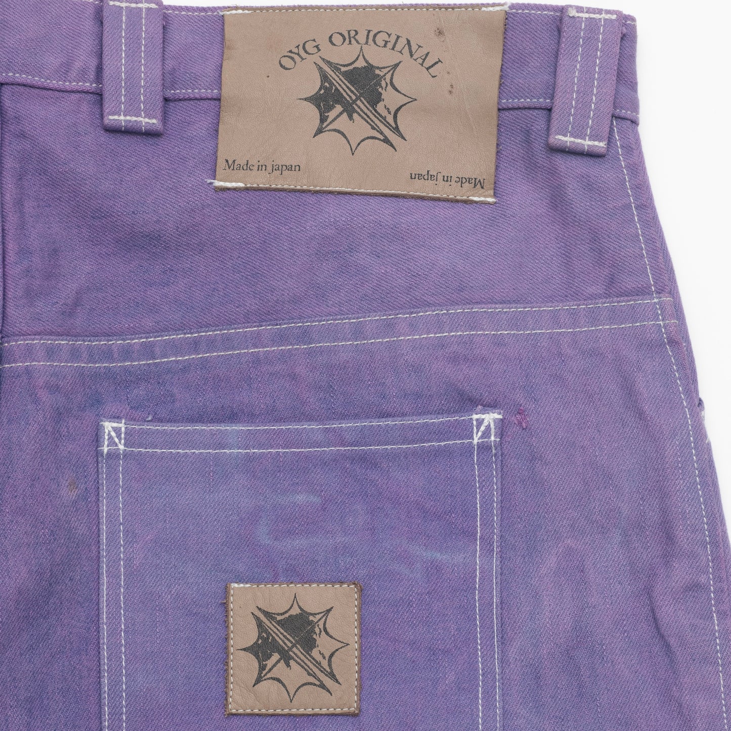 OYG Original Purple baggy denim trousers
